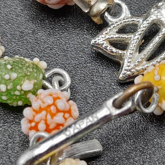 Vintage Japan Bubblegum Bead Necklace, 1950s Jewelry, 2 Strands - Picture 9 of 12